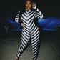 Chevron Maze Suit