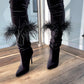 Elle Woods Velour Boot - SHOP SO REAL 