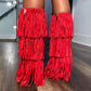 Reverse Cowgirl Fringe Boots - SHOP SO REAL 