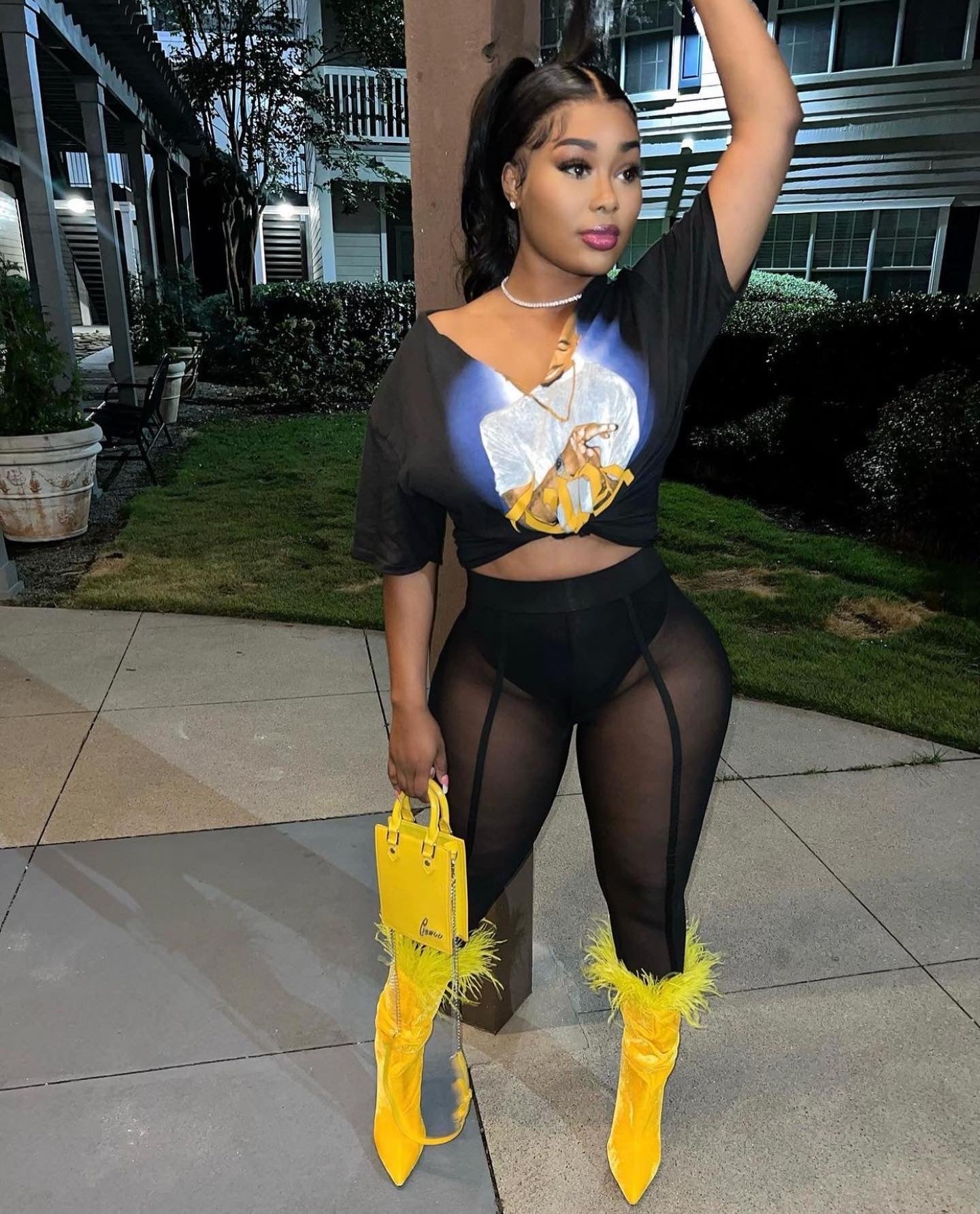 Elle Woods Boots Yellow