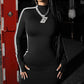 Trim Midi Dress
